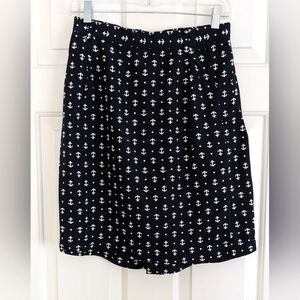 Papillon Collection Nautical Anchor Skort